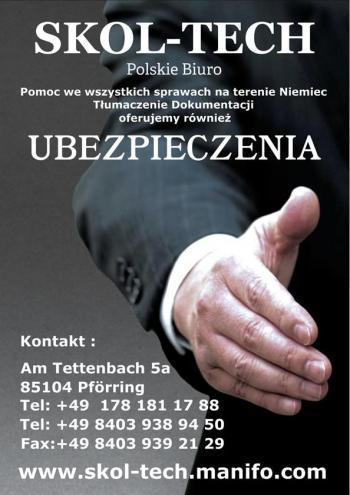 Polskie Biuro -Tlumaczenia Dokumentacji/Pomoc w Niemczech