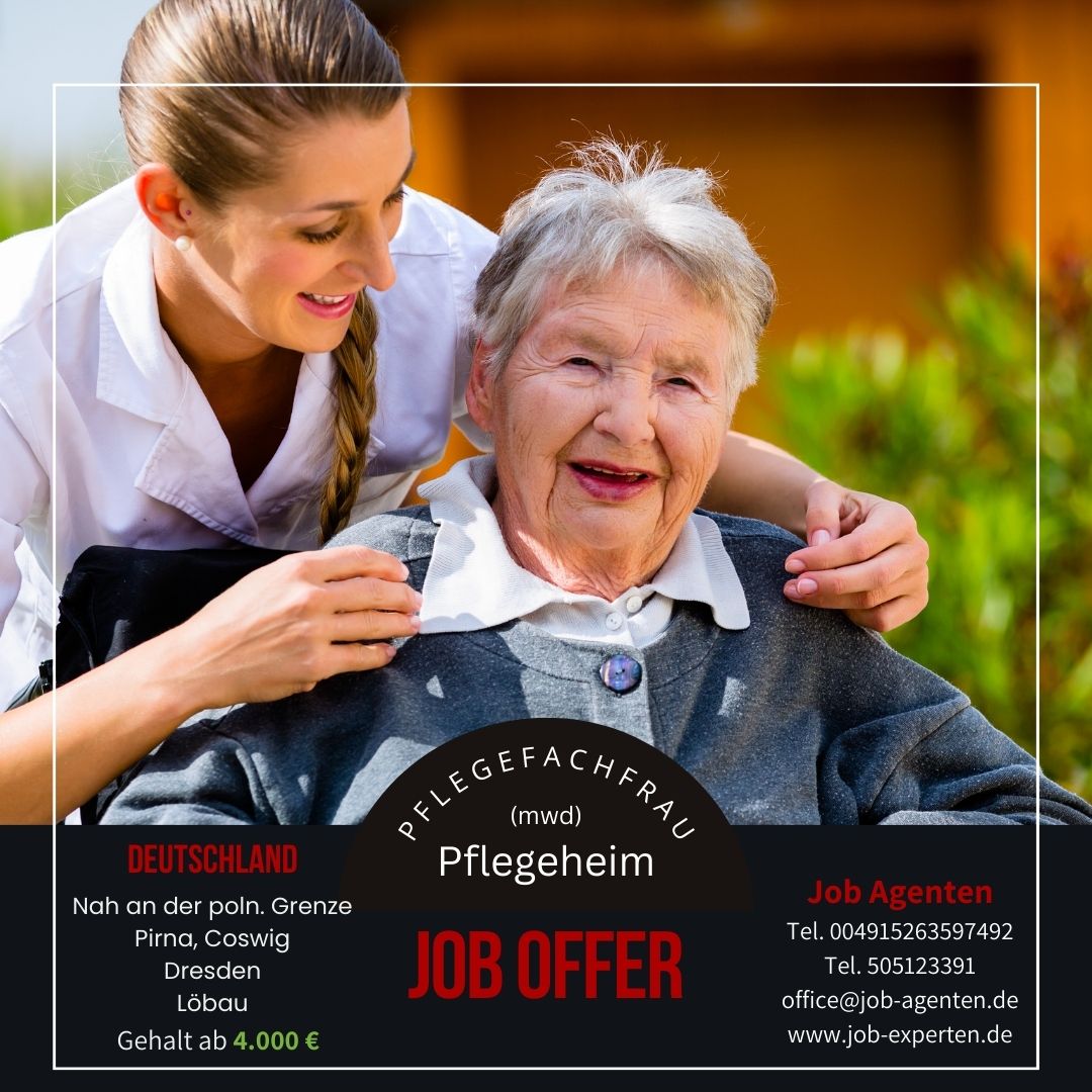 Pielęgniarka oferty pracy w Niemczech kilka lokalizacji 