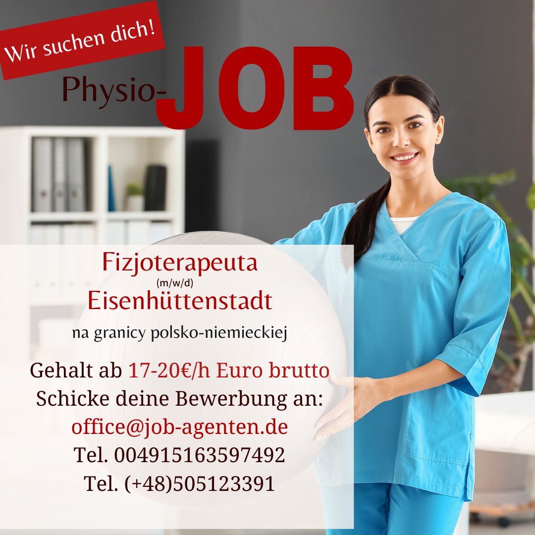 Fizjoterapeuto oferta pracy w Eisenhüttenstadt 