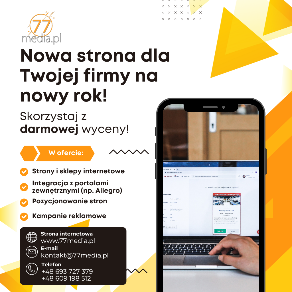 Pakiet na nowy rok dla Twojej firmy – nowa strona i kampanie reklamowe