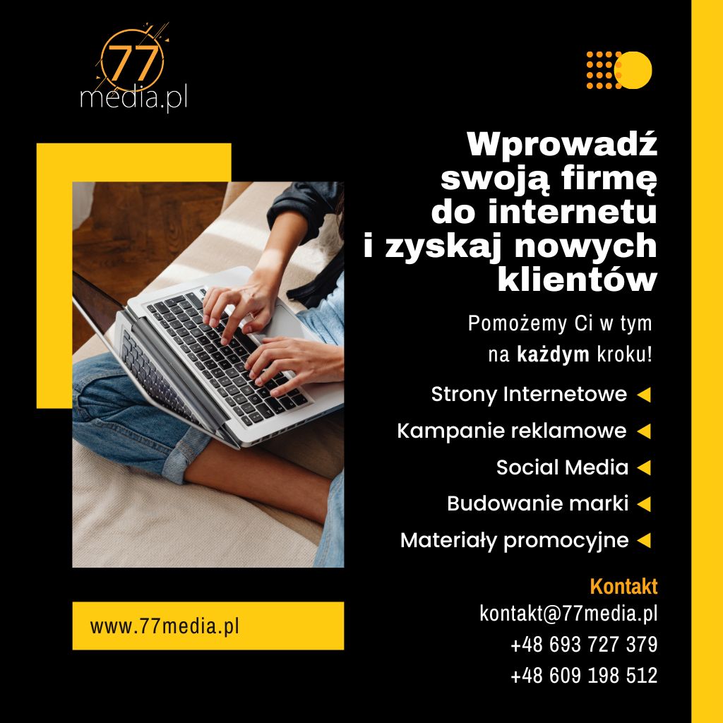 Strona, reklama, social media – kompleksowy marketing dla Ciebie!